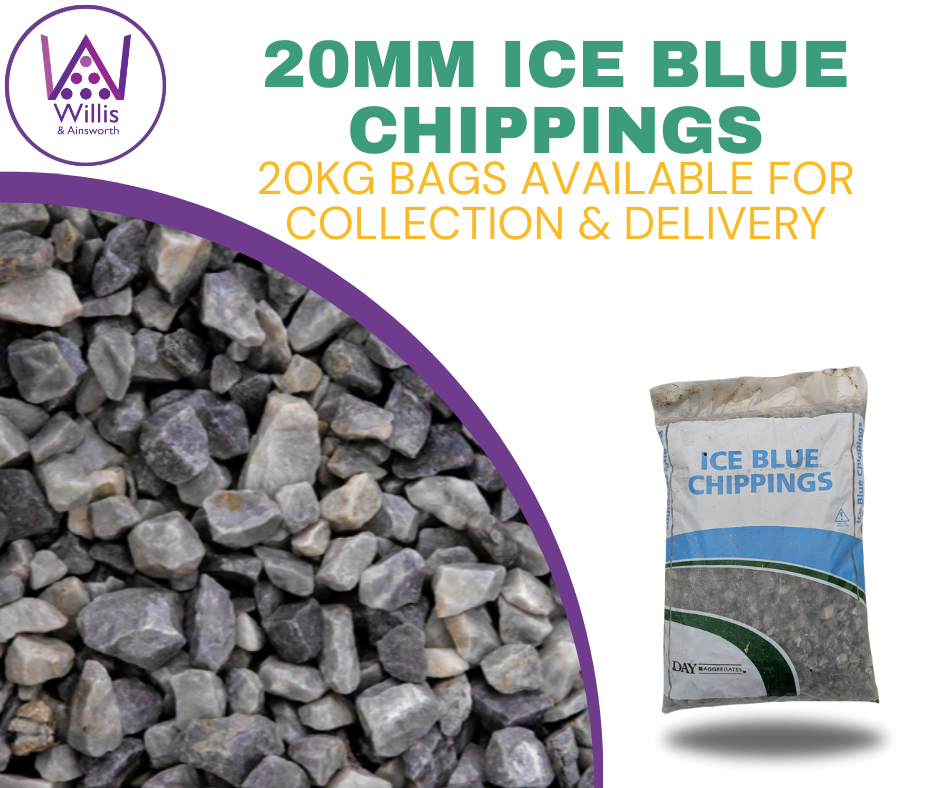 20kg Pre Pack 20mm Ice Blue