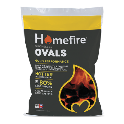 Homefire Ovals Smokeless Coal - 20KG