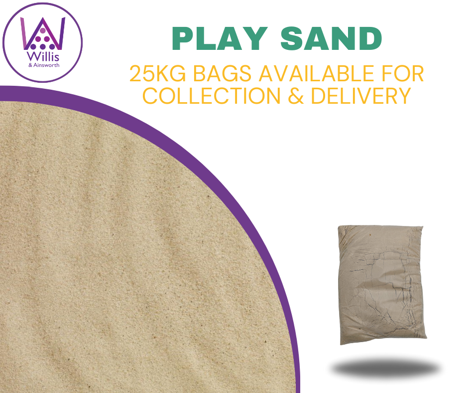 Zexum Children's Play Sand 20kg – Silica-Free, Clean & Safe For Sandpits – Non-Staining